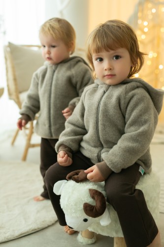 Przejdź do produktu Polar z 100% wełny merino - taupe 