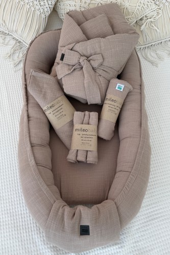 Przejdź do produktu Pakiet Midi – wygoda na co dzień - Pure Nest Collection - Beżowy  