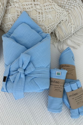 Przejdź do produktu Pakiet Simple – codzienna pielęgnacja - Pure Nest Collection - Błękitny