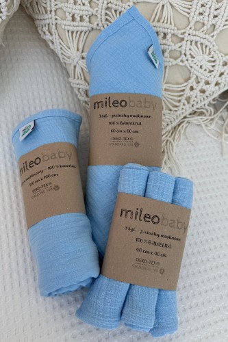 Przejdź do produktu Care Set – codzienna bliskość - Pure Nest Collection - Błękitny