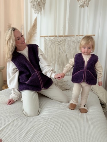 Przejdź do produktu Zestaw Mama i Dziecko – kamizelki z 100% baranka merino - Biskupi